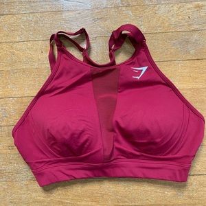 Gymshark Mesh Neckline Sports Bra